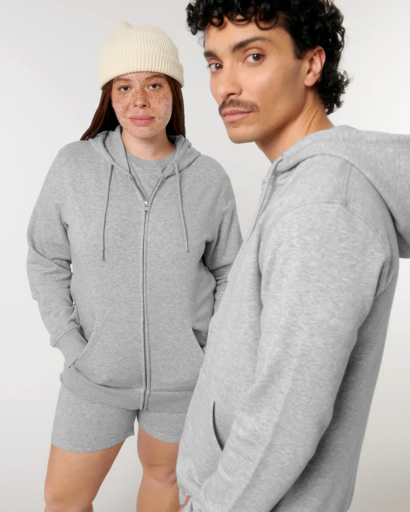 Unisex Zipper Hoodie