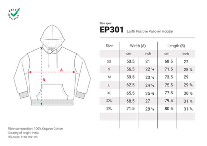 Kapuzenpullover mit Känguru-Taschen
