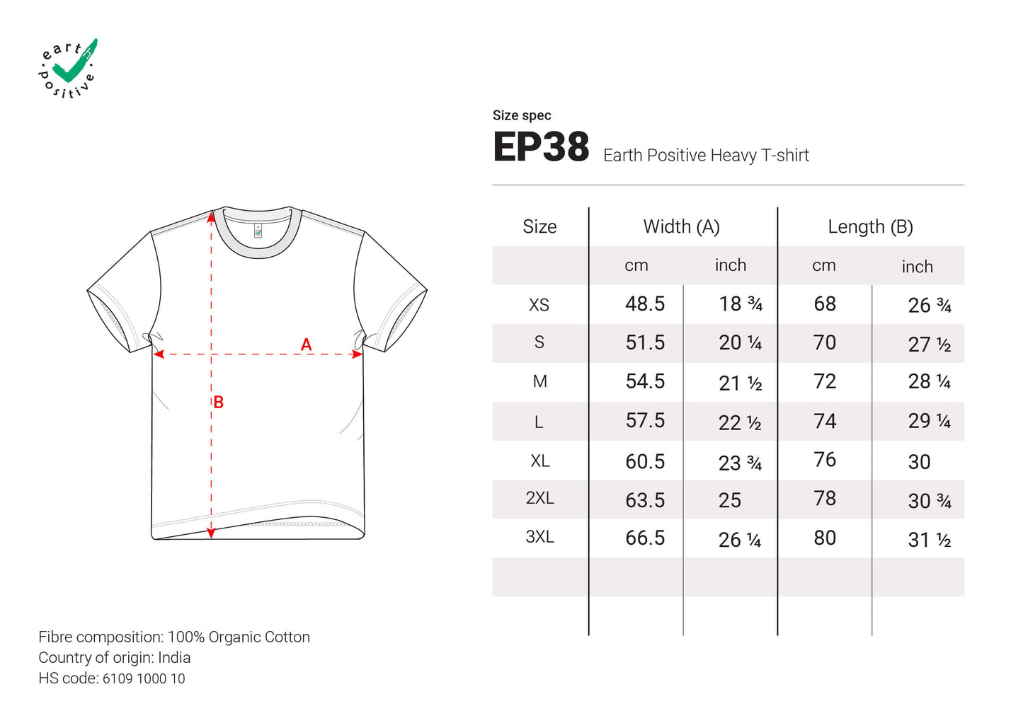 Schweres T-Shirt Unisex