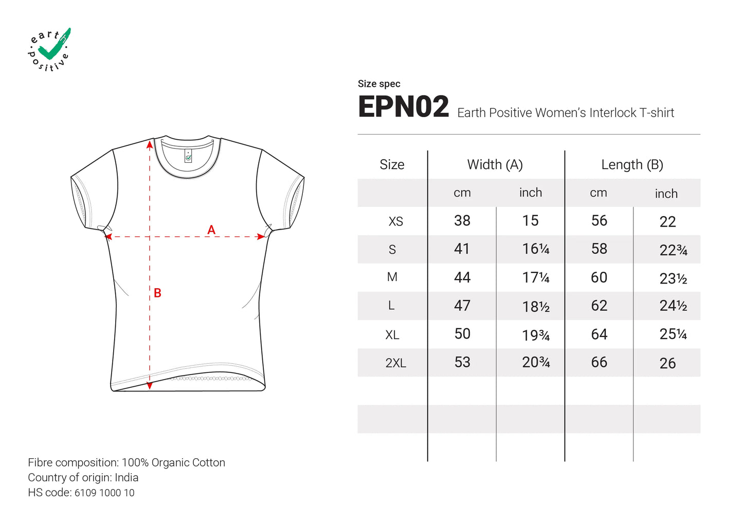 Interlock T-Shirt Frauen