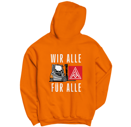 Unisex Kapuzenpullover "Wir Alle Für Alle - IGM @ STILL"