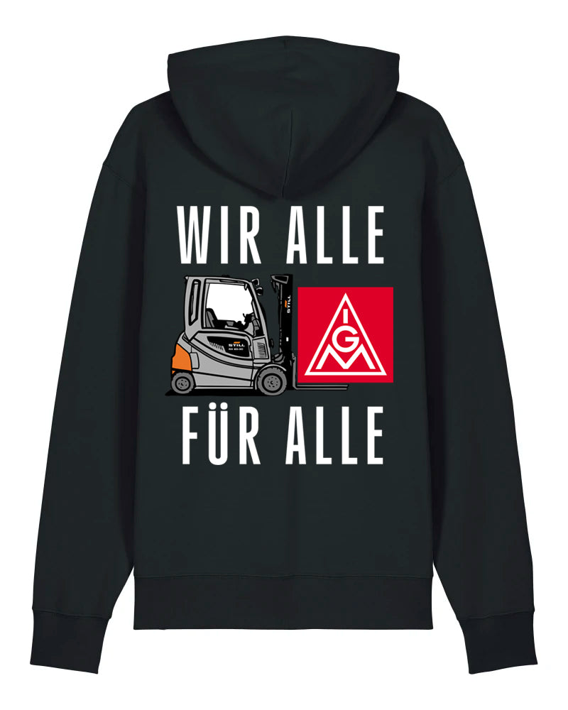 Unisex Kapuzenpullover "Wir Alle Für Alle - IGM @ STILL"