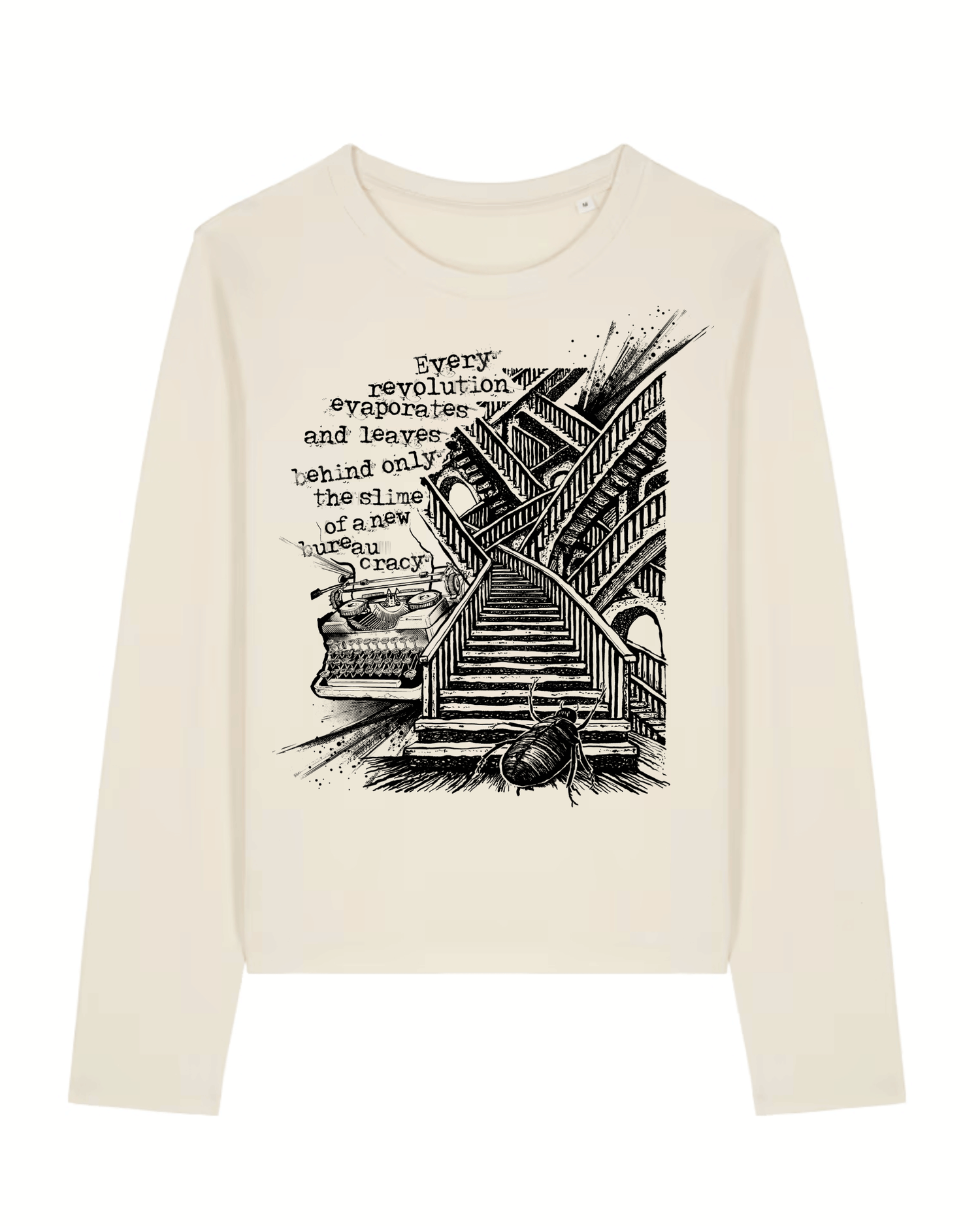 Every Revolution Natural Raw Longsleeve dna merch