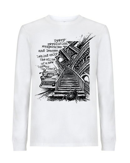 Every Revolution White Longsleeve dna merch