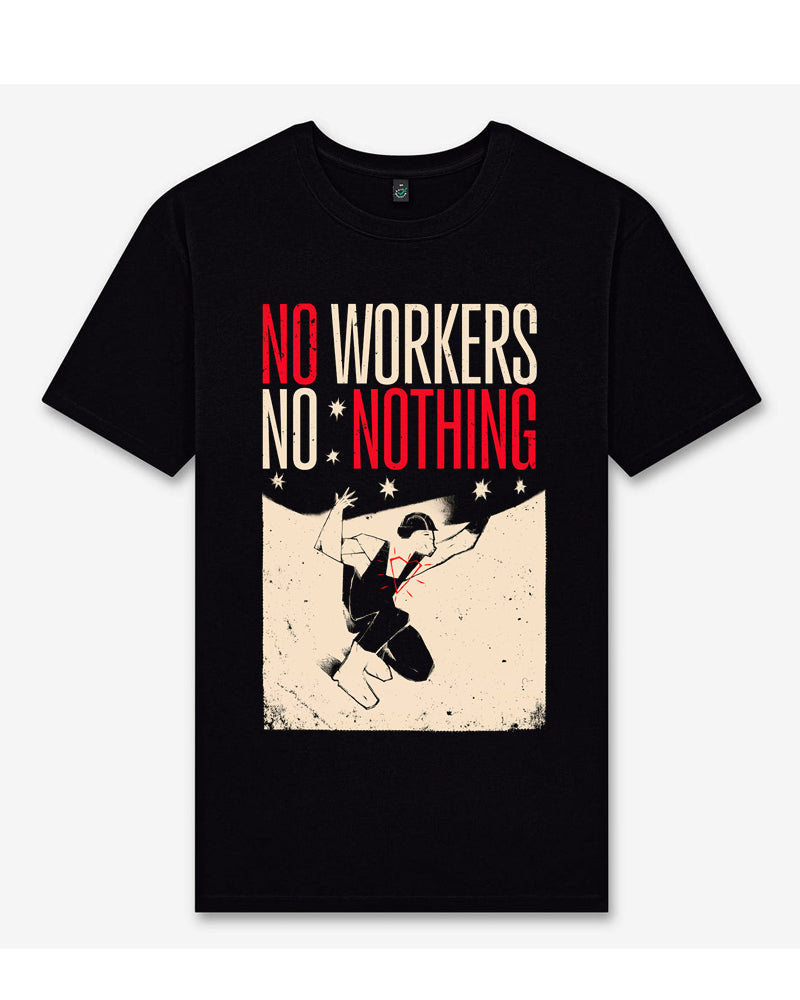 No Workers No Nothing Mock Oversized