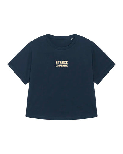 Streikkonerenz Navy Women Oversized dna merch