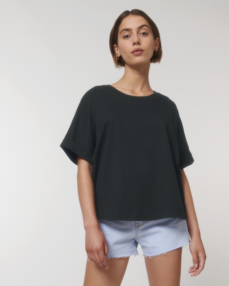 T-Shirts Frauen Oversized Kafvka Friede Den Gemanagten