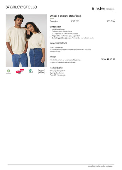 T-Shirt Unisex Oversized Kafvka Friede Den Gemanagten (inkl. D/EU-Versand)
