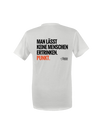 T-Shirt Unisex MAN LÄSST KEINE MENSCHEN ERTRINKEN (Backprint)