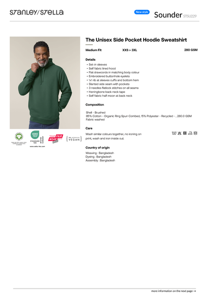 Sounder Stanley Stella Information Sheet