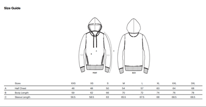 Sounder Size Chart
