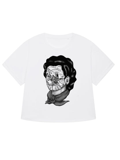White Collider T-Shirt Hope Which Never Dies (Nada Dimić)