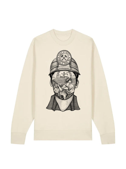 Natural Sweatshirt The Mine Is Ours (Labin Republic 1921)