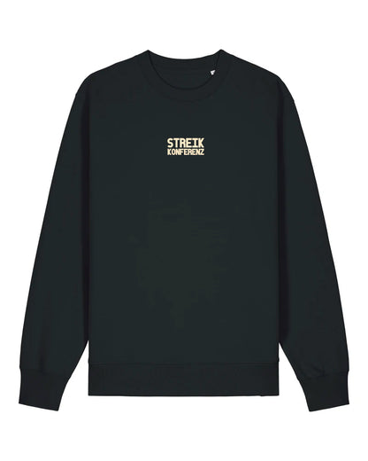 Streikkonerenz Black Sweater dna merch