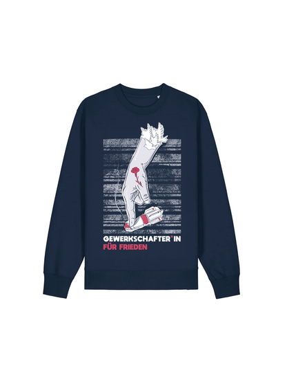 Für Frieden Gegen Aufrüstung Navy Sweatshirt dna merch