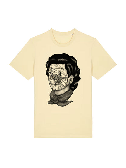 Natural Raw Women T-Shirt Hope Which Never Dies (Nada Dimić)