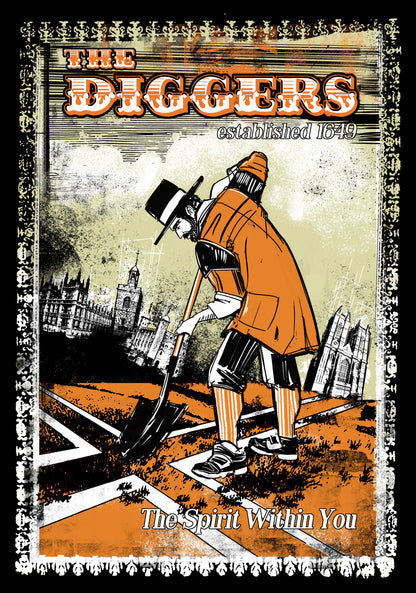 The Diggers The Spirit Within You dna merch design