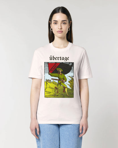 Uebertage Fryheit Vintage White T-Shirt dna merch