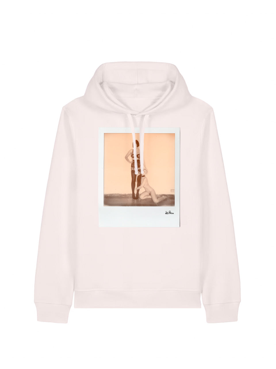 White Hoodie Sounder Mock dna merch Self-portrait with Miss Kuragi by Alessandra Pace