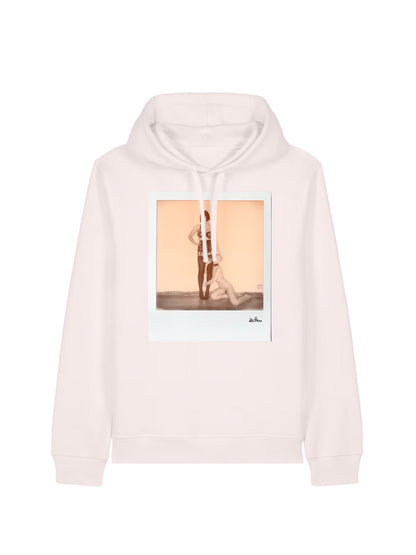 White Hoodie Sounder Mock dna merch Self-portrait with Miss Kuragi by Alessandra Pace