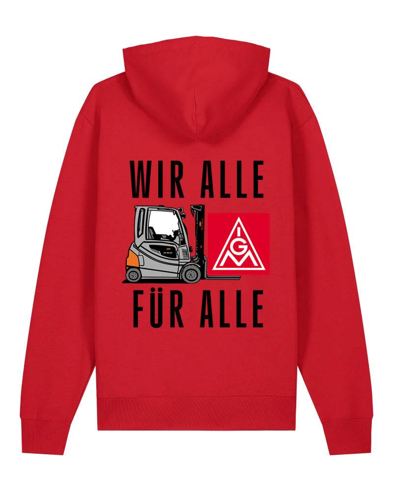Unisex Kapuzenpullover "Wir Alle Für Alle - IGM @ STILL"