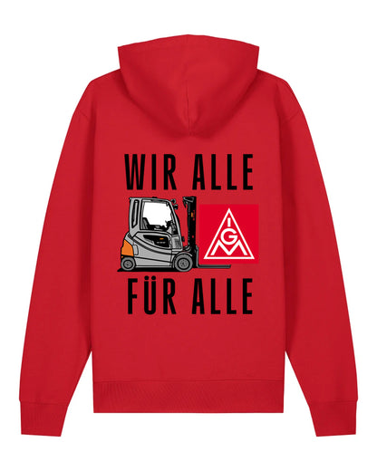 Unisex Kapuzenpullover "Wir Alle Für Alle - IGM @ STILL"
