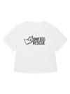 T-Shirt Frauen Roundback Oversized UNITED4RESCUE (Logo groß)