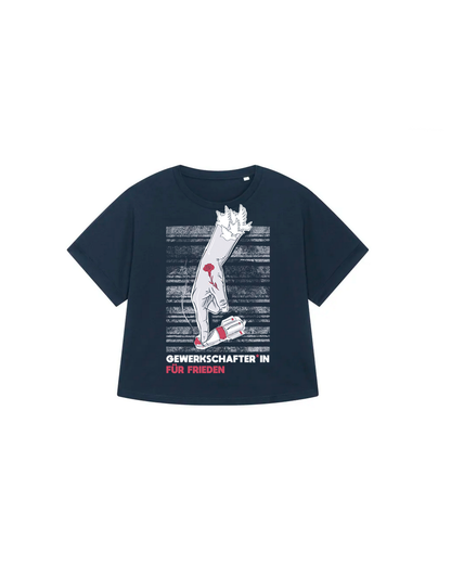 Für Frieden Gegen Aufrüstung Navy Women Shirt dna merch