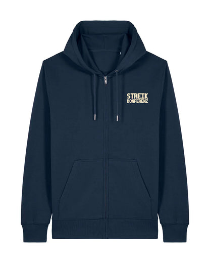 Streikkonerenz Navy Hoodie dna merch