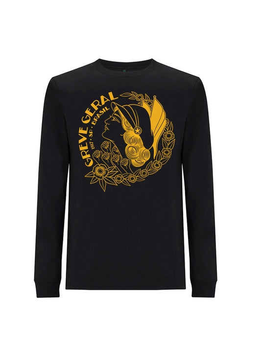 Long Sleeve T-Shirt Greve Geral SP 1917 (São Paulo General Strike)