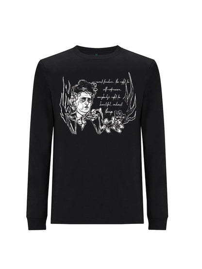 Langarmshirt Freiheit (Emma Goldman)