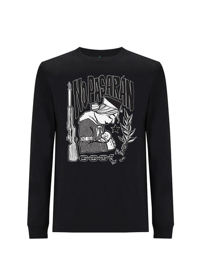 Langarmshirt No Pasarán (Spanische Revolution)