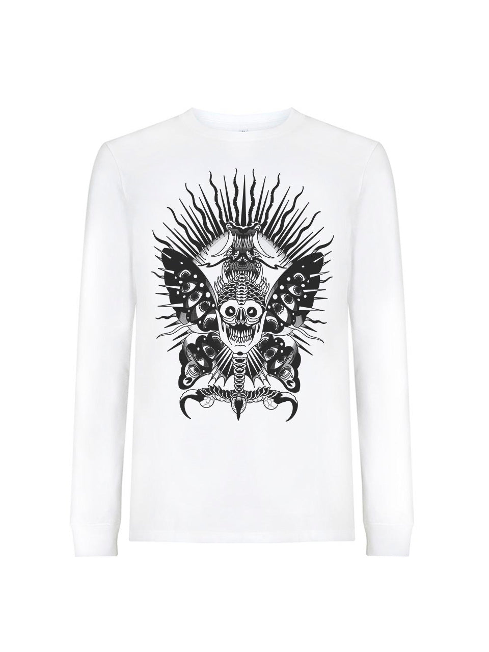 Long Sleeve T-Shirt Scary Butterfly