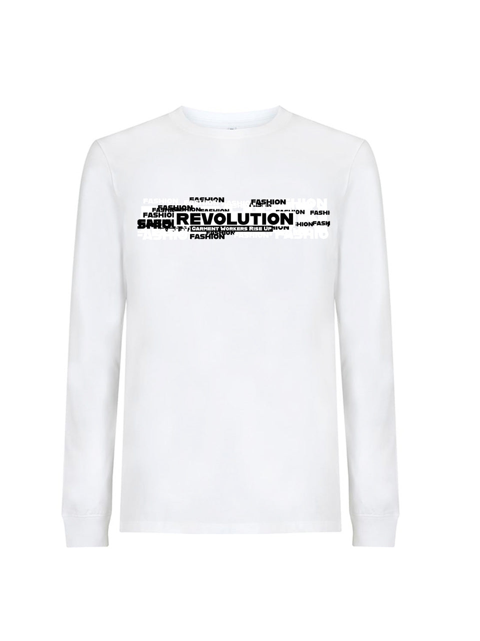 Langarmshirts Fashion Revolution (Garment Workers' Rise Up)