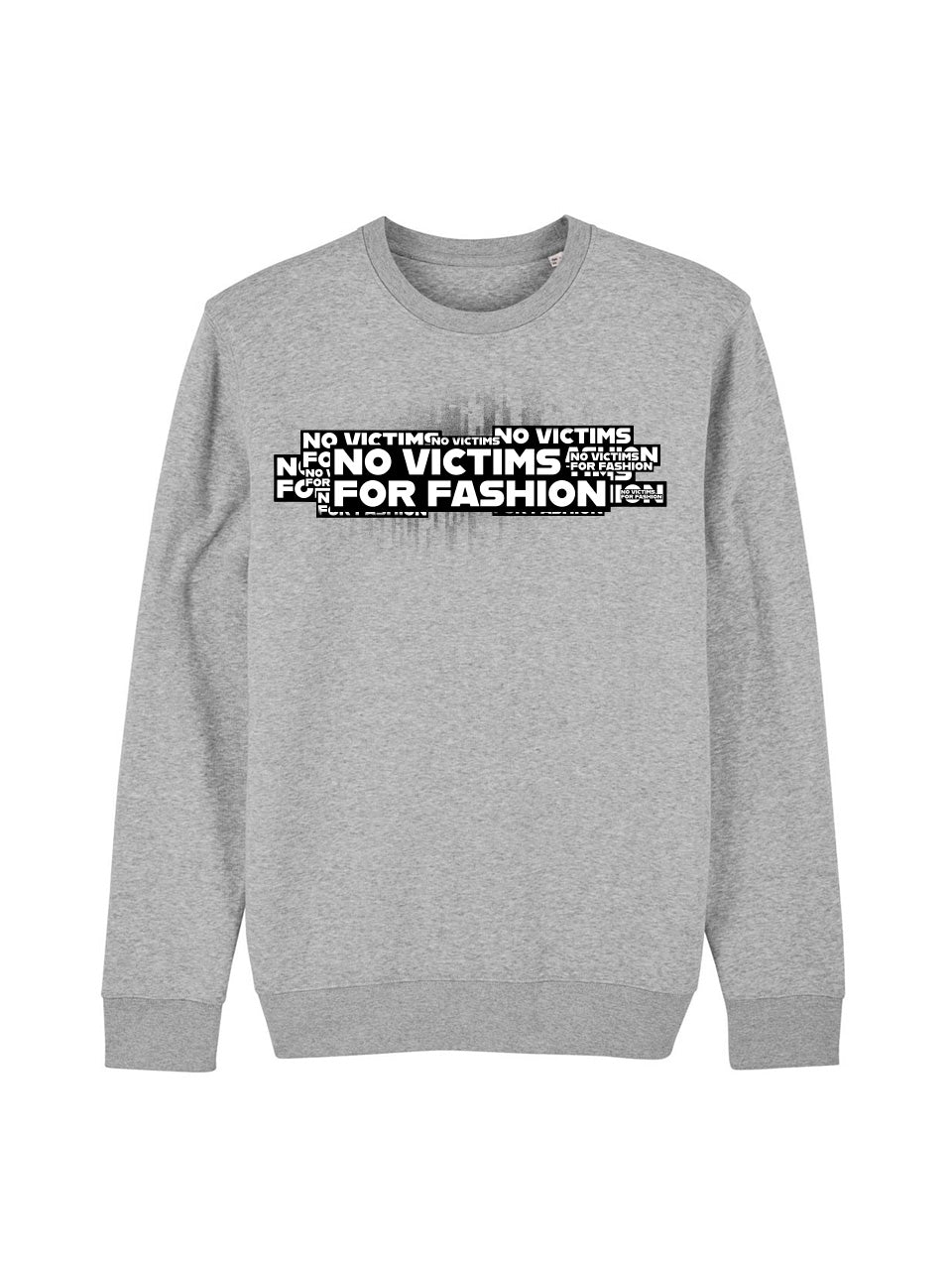 Sweatshirt No Victims For Fashion