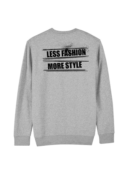 Rundhalspullover Less Fashion More Style