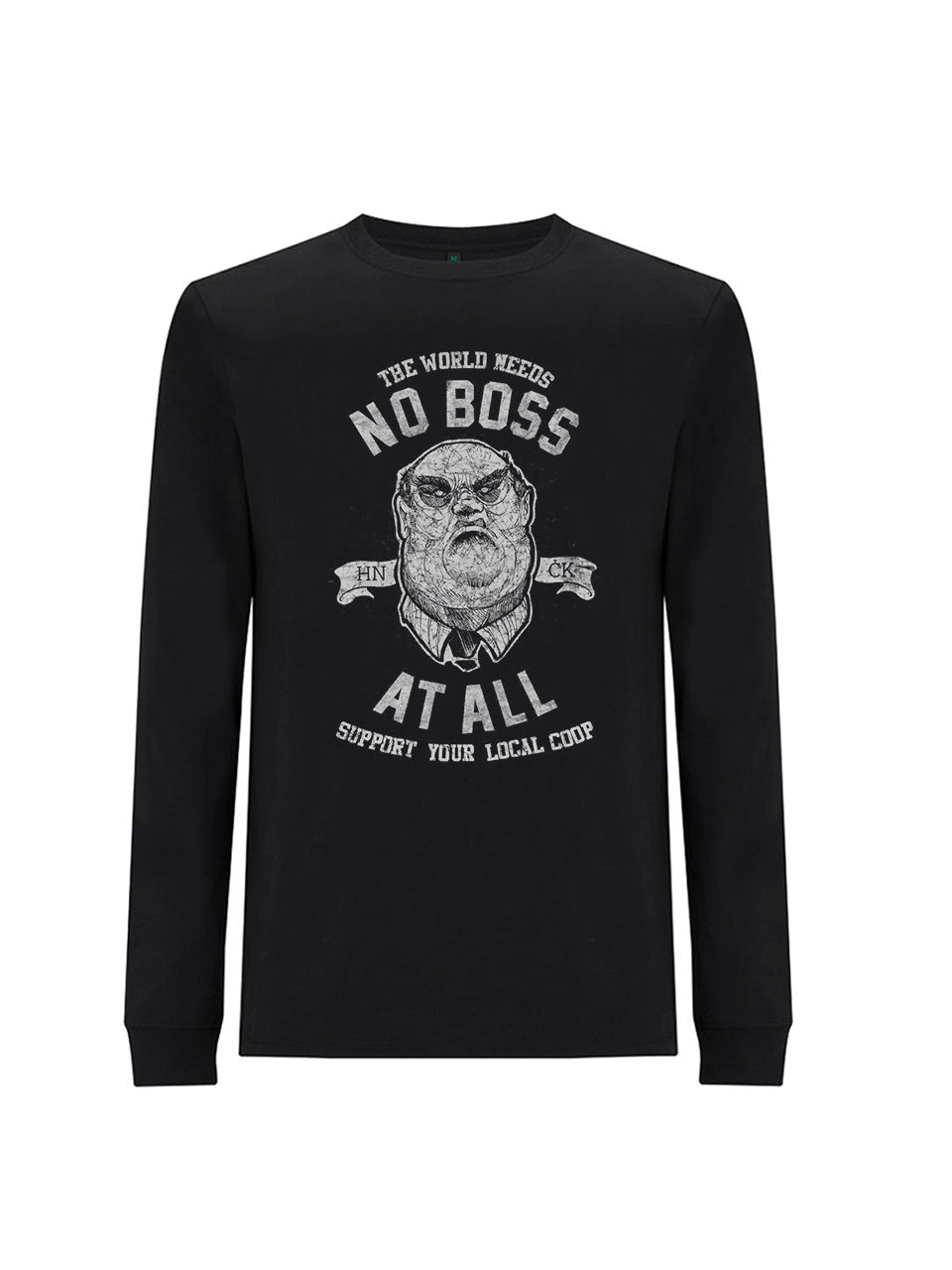 Long Sleeve T-Shirt No Boss At All