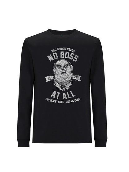 Langarmshirt No Boss At All