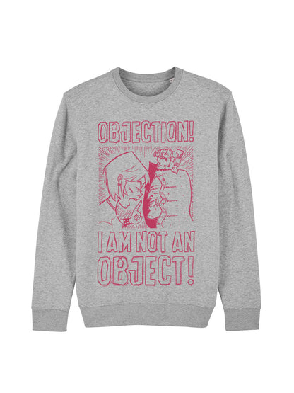 objection grey hoodie dna merch