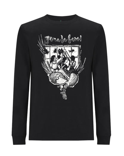 Langarmshirt Fora La Fam! (Brotaufstände 1789)