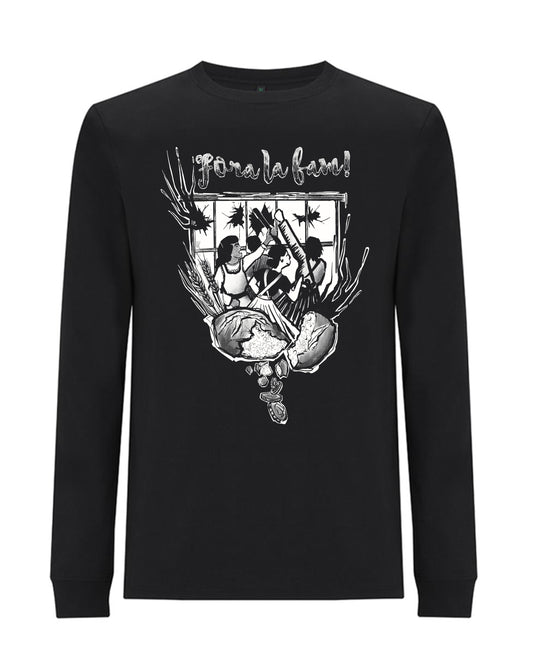 Langarmshirt Fora La Fam! (Brotaufstände 1789)