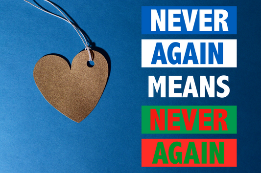 Gift Card "Never Again Means Never Again"