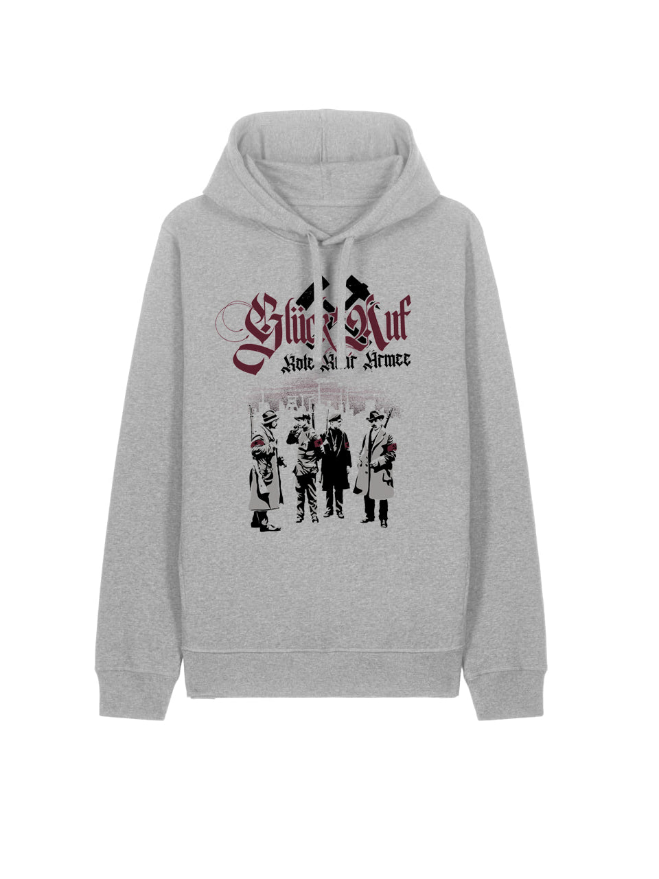 Kapuzenpullover Glück auf! (Rote Ruhr Armee 1920)