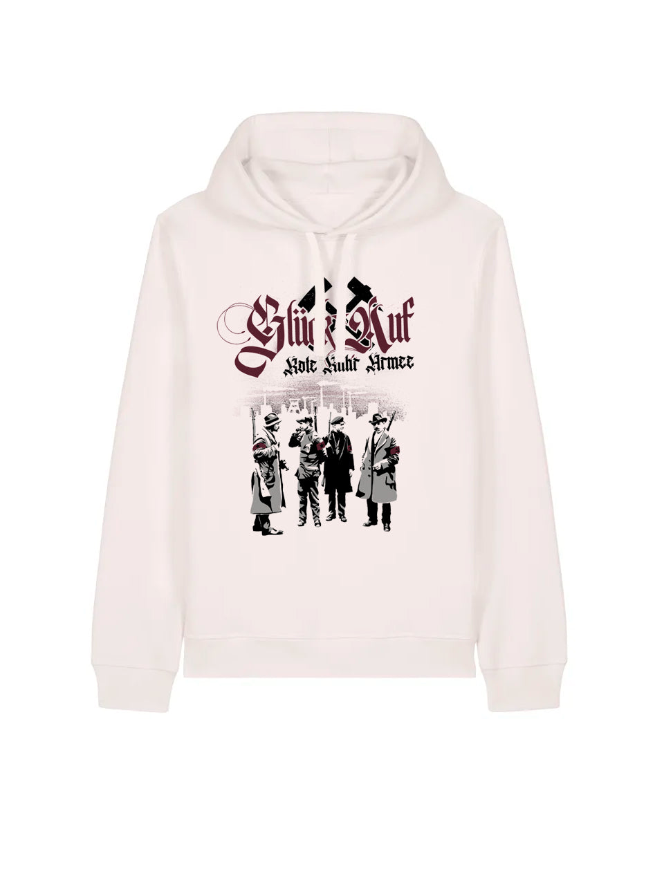 Kapuzenpullover Glück auf! (Rote Ruhr Armee 1920)