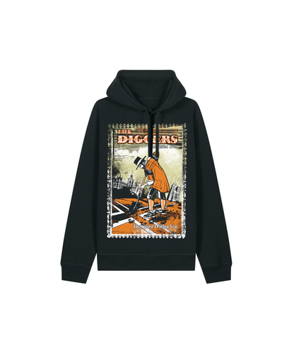 The Diggers Black Hoodie dna merch