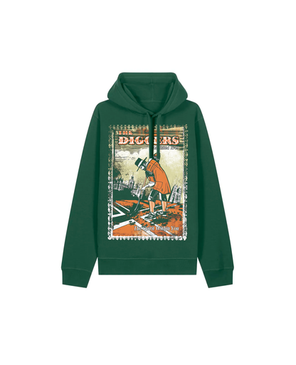 The Diggers Green Hoodie dna merch