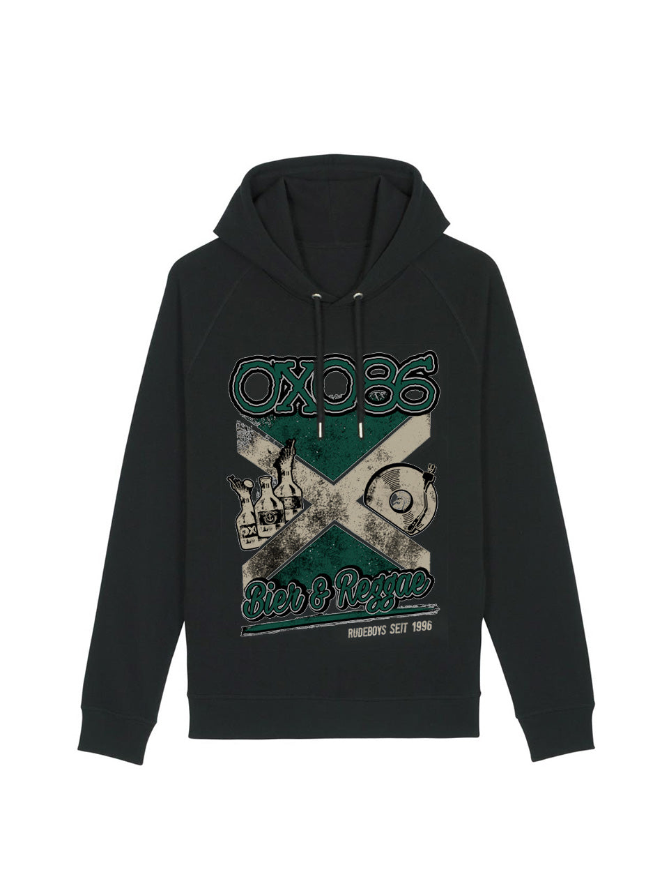 Kapuzenpullover Oxo 86 "Bier & Reggae"