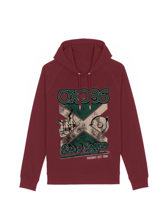 Kapuzenpullover Oxo 86 "Bier & Reggae"