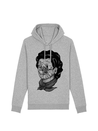 Grey Hoodie Hope Which Never Dies (Nada Dimić)