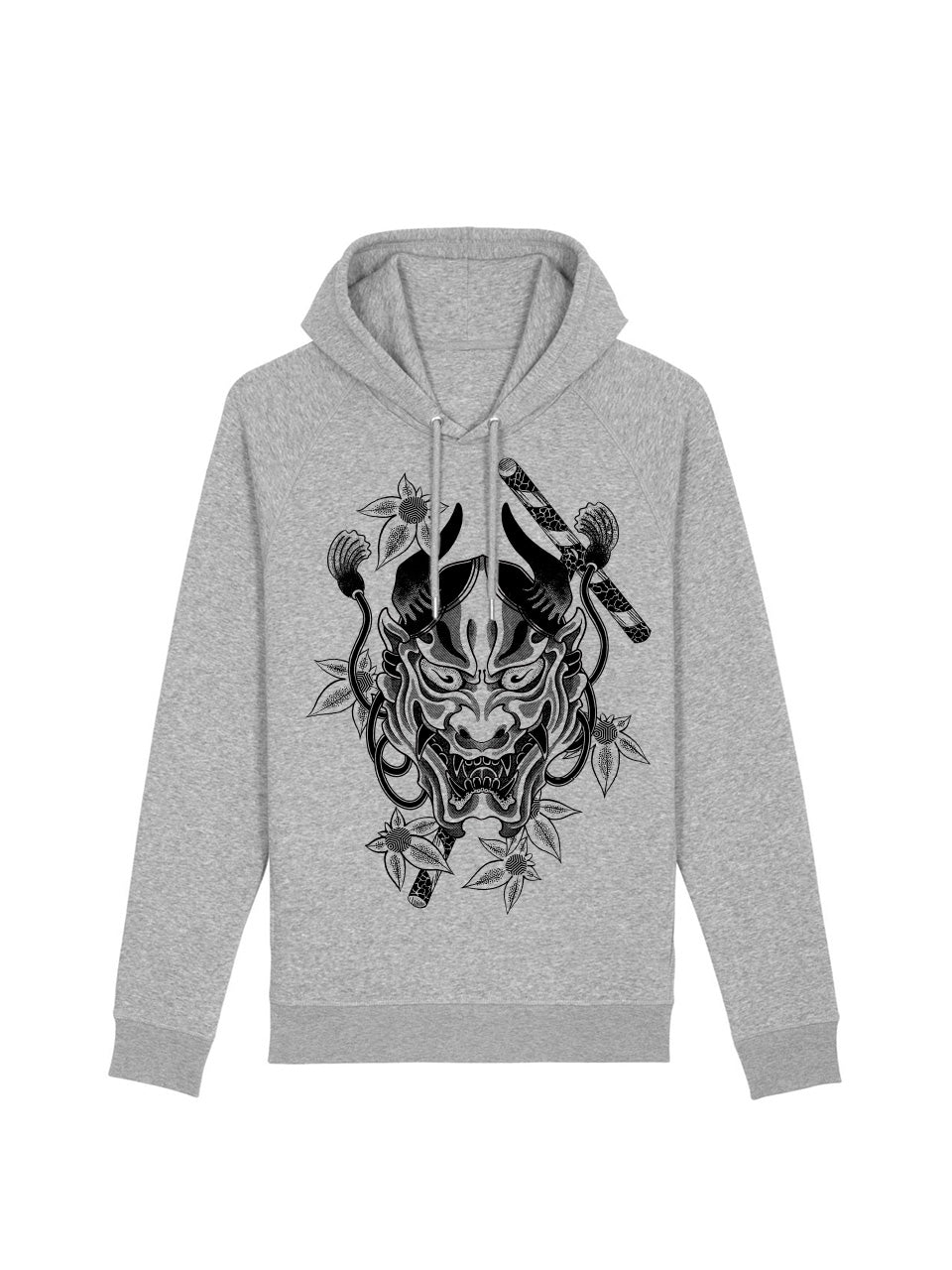 Kapuzenpullover Hannya-Maske